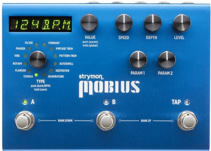 Strymon Mobius Multi-Dimensional Modulation Effect Pedal