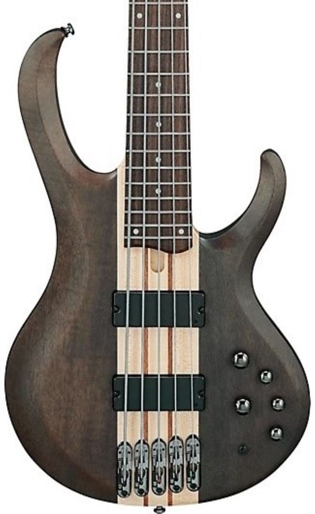 Ibanez BTB605TGF BTB Standard 5-String Electric Bass - Transparent Gray Flat