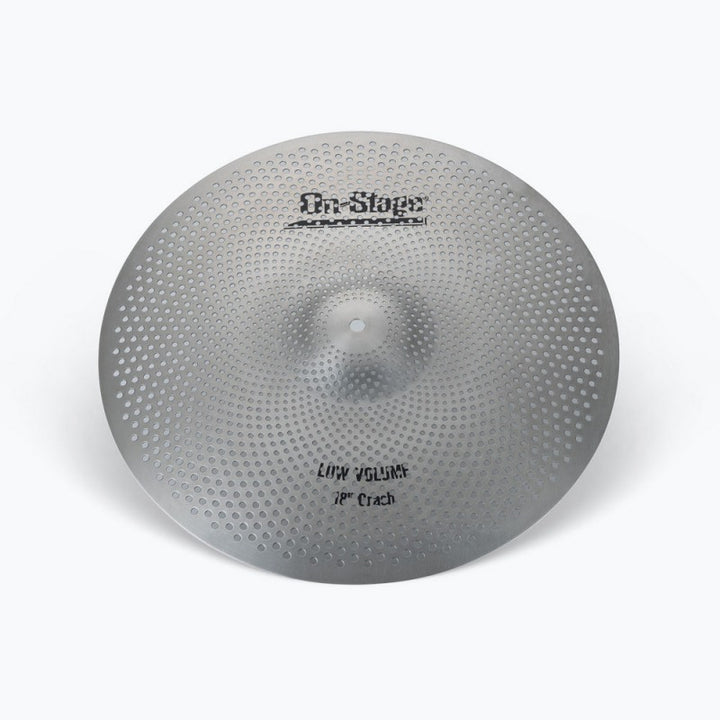 Onstage LVCP5000 Low Volume Cymbals - Stainless Steel