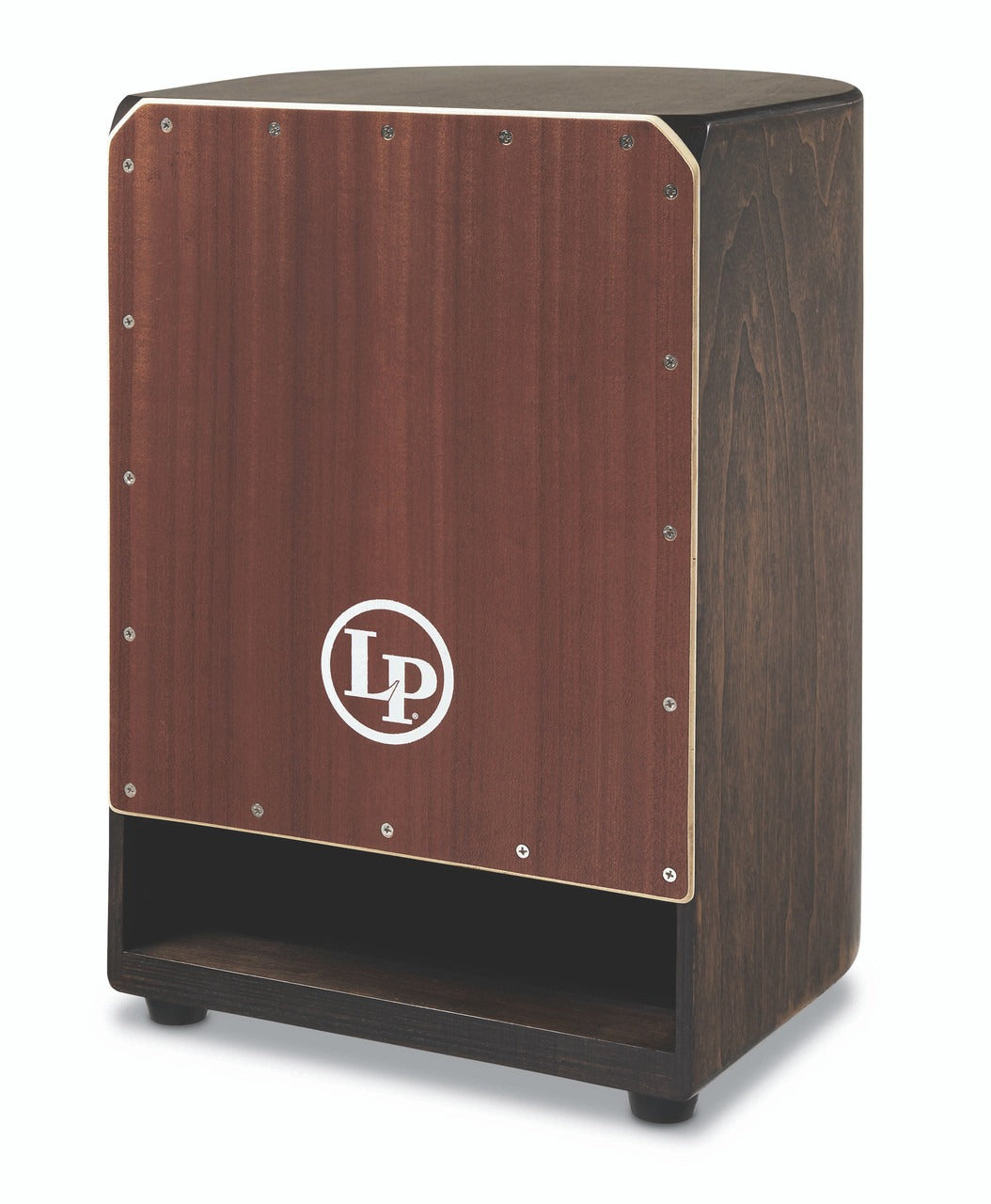 Latin Percussion Roundback Bass Cajon - Mahogany Soundboard 3