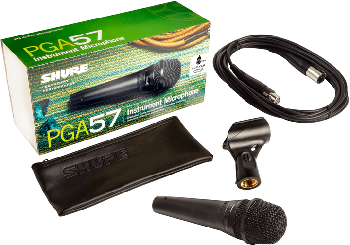 Shure PGA57XLR Alta Performance Mic XLR With Cable