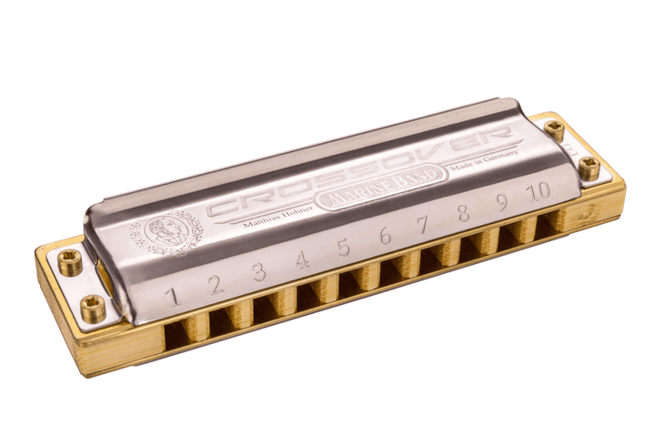 Hohner Marine Band Crossover Harp Key of D 2