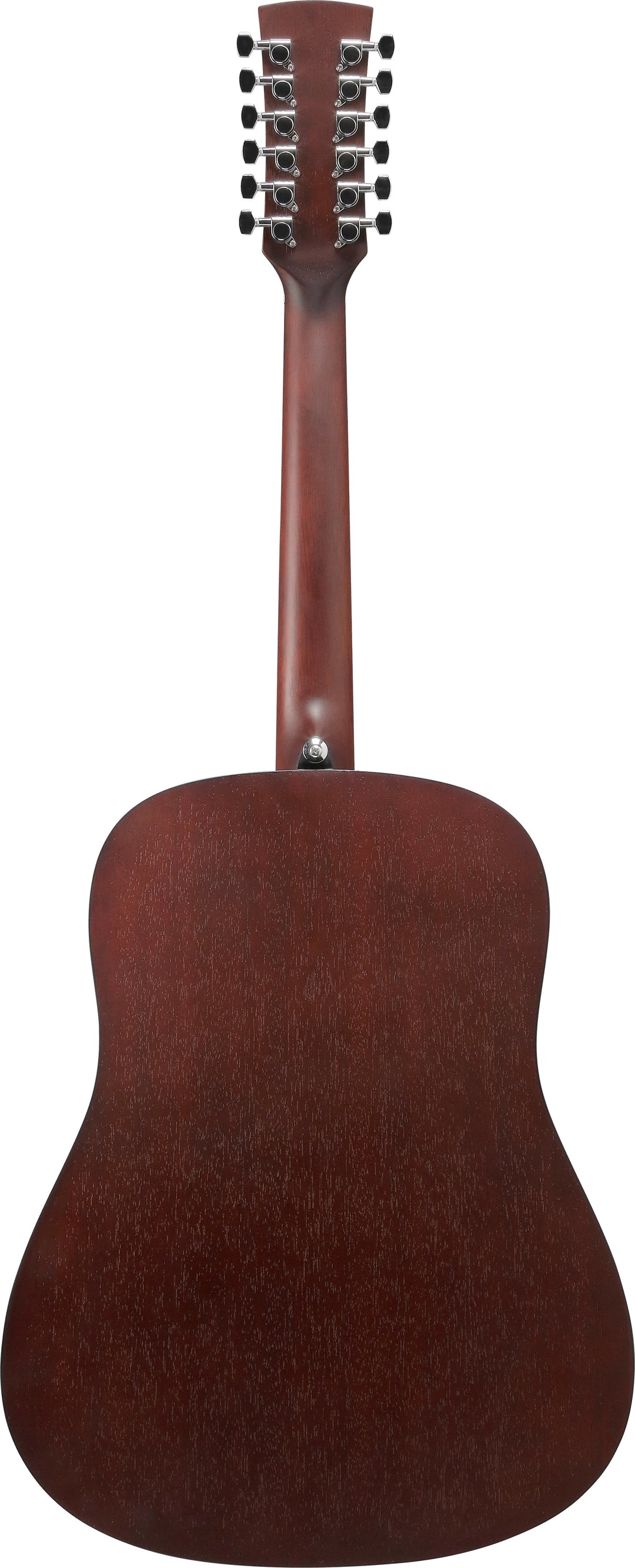 Ibanez PF5412WKH 12-String Acoustic Guitar - Weathered Black Open Pore 6