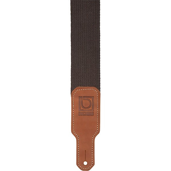 Boss BSC-20 Guitar Strap 2\" Natural Cotton - Brown 2