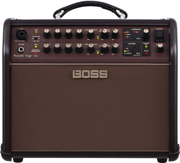 Boss ACS Live Boss Acoustic Singer 60-watt Amp with Looper, Harmony and Effects