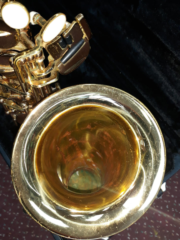 Used Antigua Winds Eb Alto Saxophone - Yellow Brass