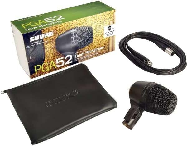 Shure PGA52XLR Alta Kick Drum Mic XLR With Cable 2