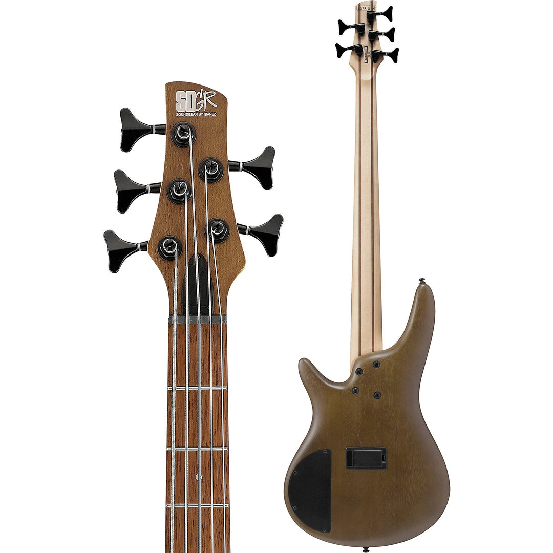 Ibanez SR Standard SR305E 5-string Bass Guitar - Walnut Flat