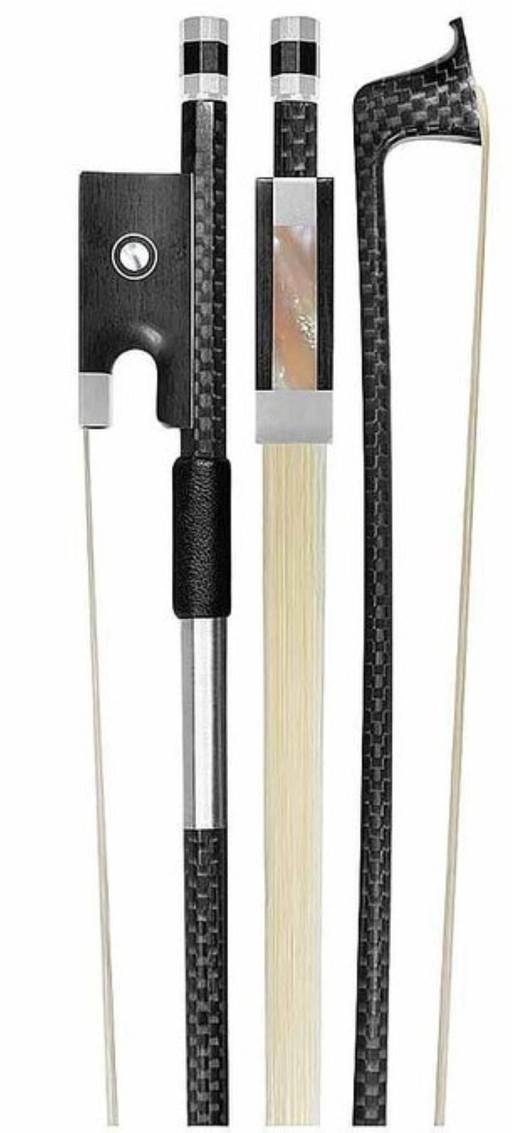 Maple Leaf Strings Woven Carbon Fiber Violin Bow - 4/4 Size