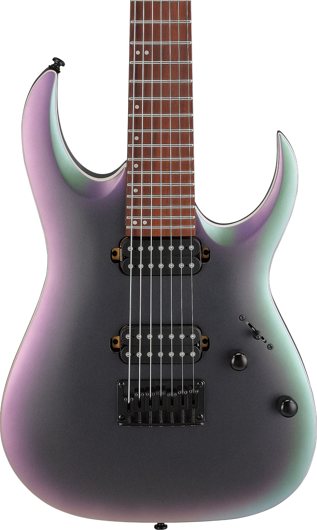 Ibanez RGA742EXBAM Standard 7-String Electric Guitar - Black Aurora Burst Matte