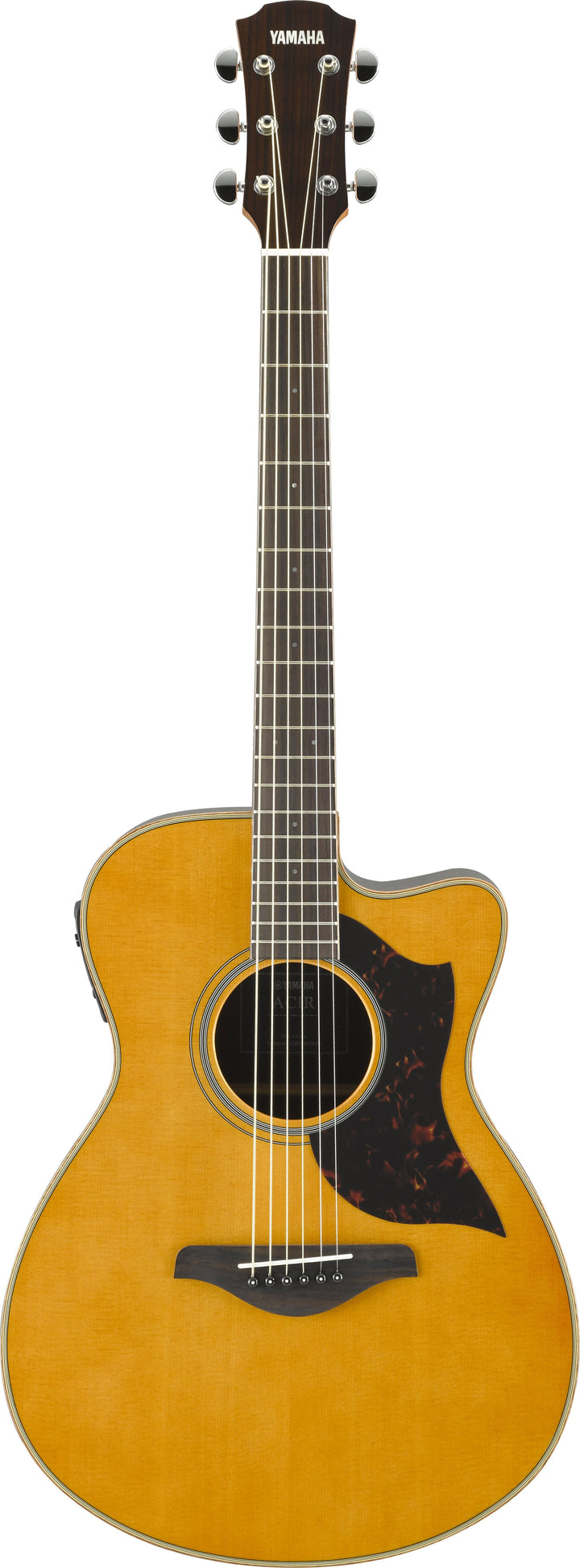 Yamaha AC1R-VN Acoustic-Electric Guitar with Cutaway (Vintage Natural) 4