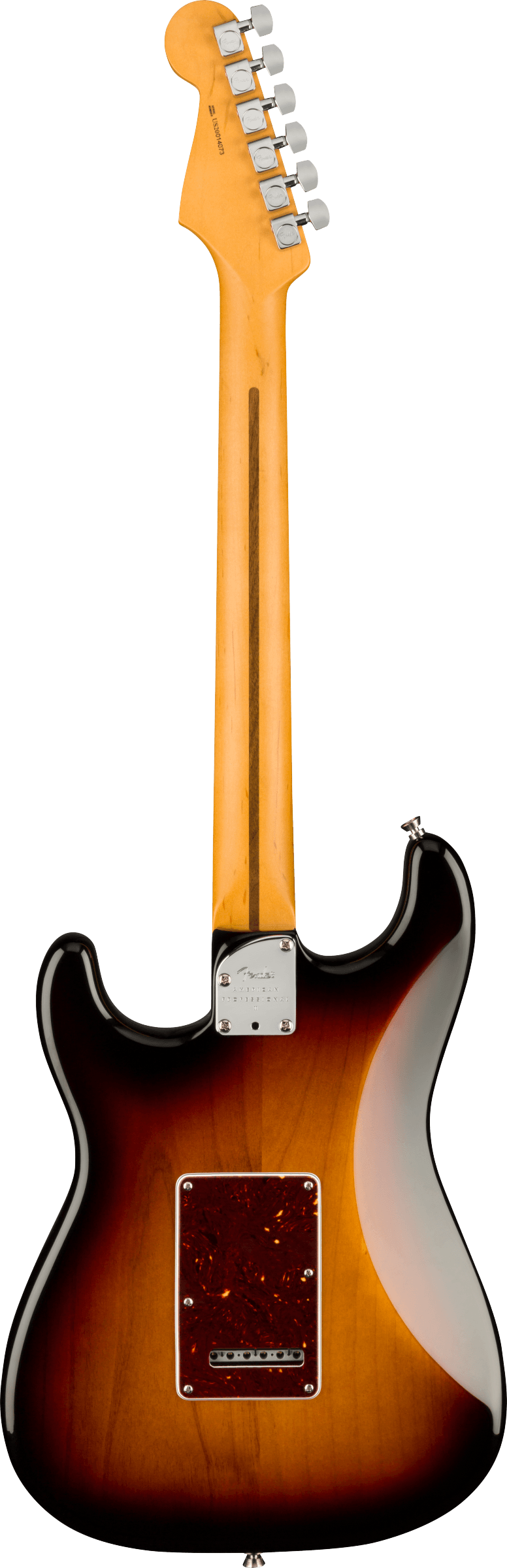 Fender American Professional II Stratocaster with Case (Rosewood/3-Color Sunburst) 5