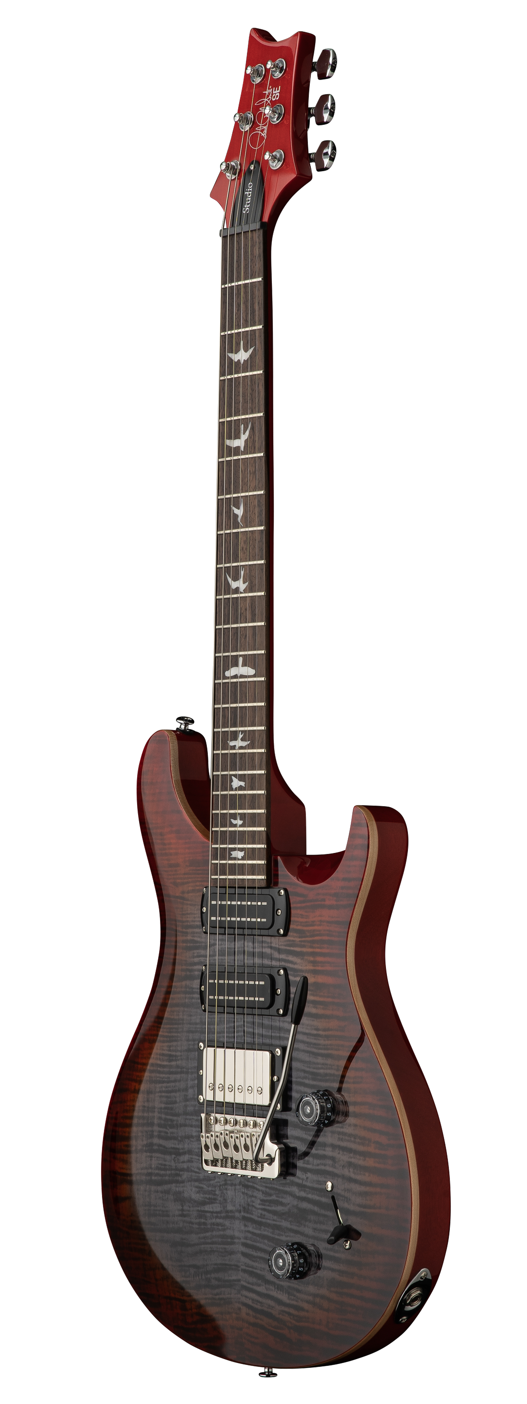 PRS SE Studio Electric Guitar - Charcoal Cherry Burst 5