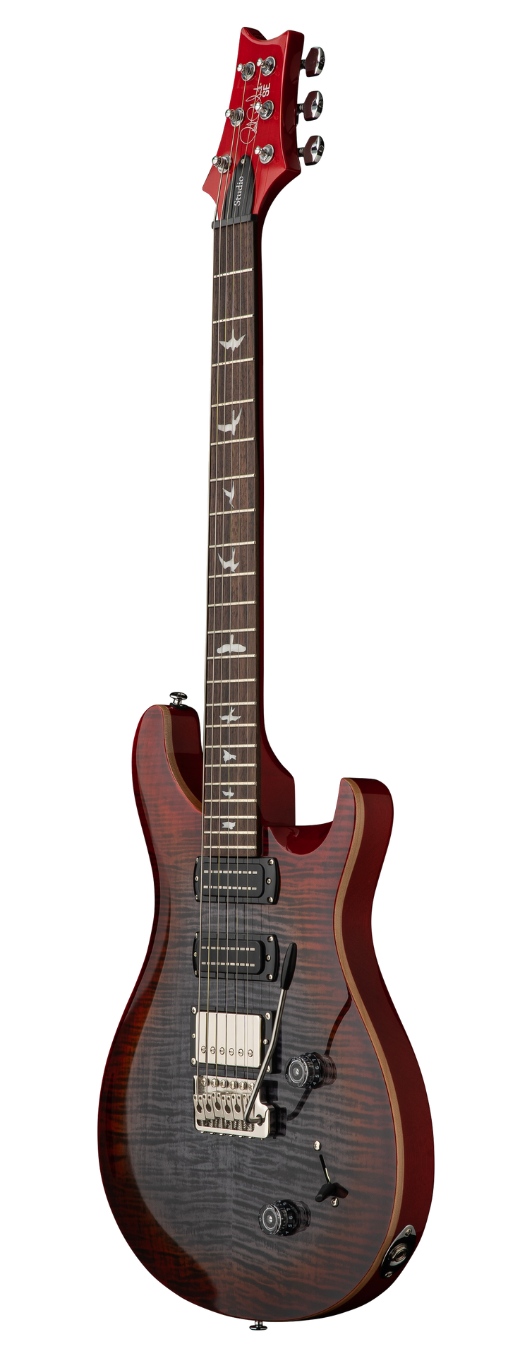 PRS SE Studio Electric Guitar - Charcoal Cherry Burst 5
