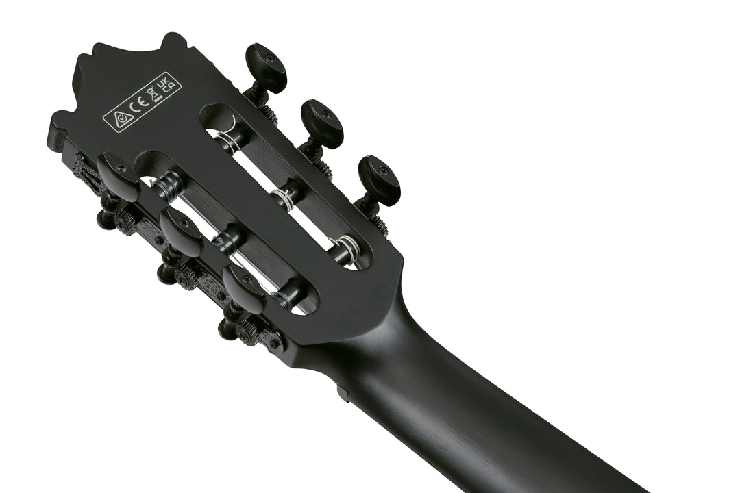 Ibanez GA621BOT Classical Acoustic Electric Guitar - Black Out 3