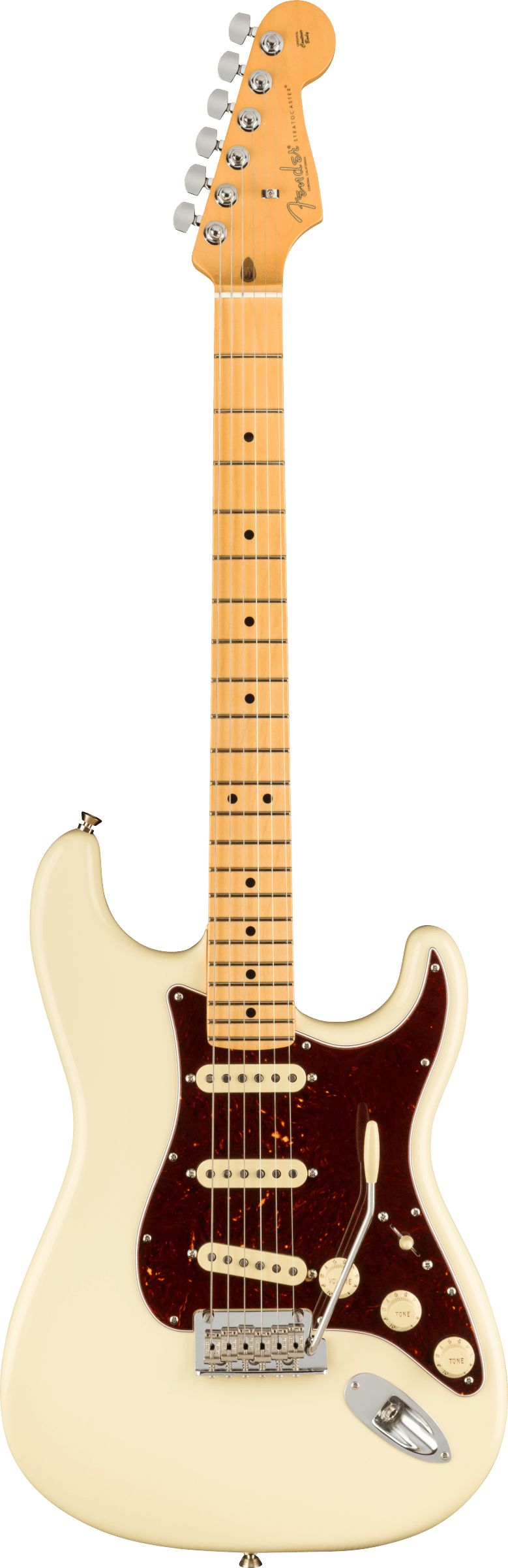 Fender American Professional II Stratocaster Electric Guitar - Olympic White