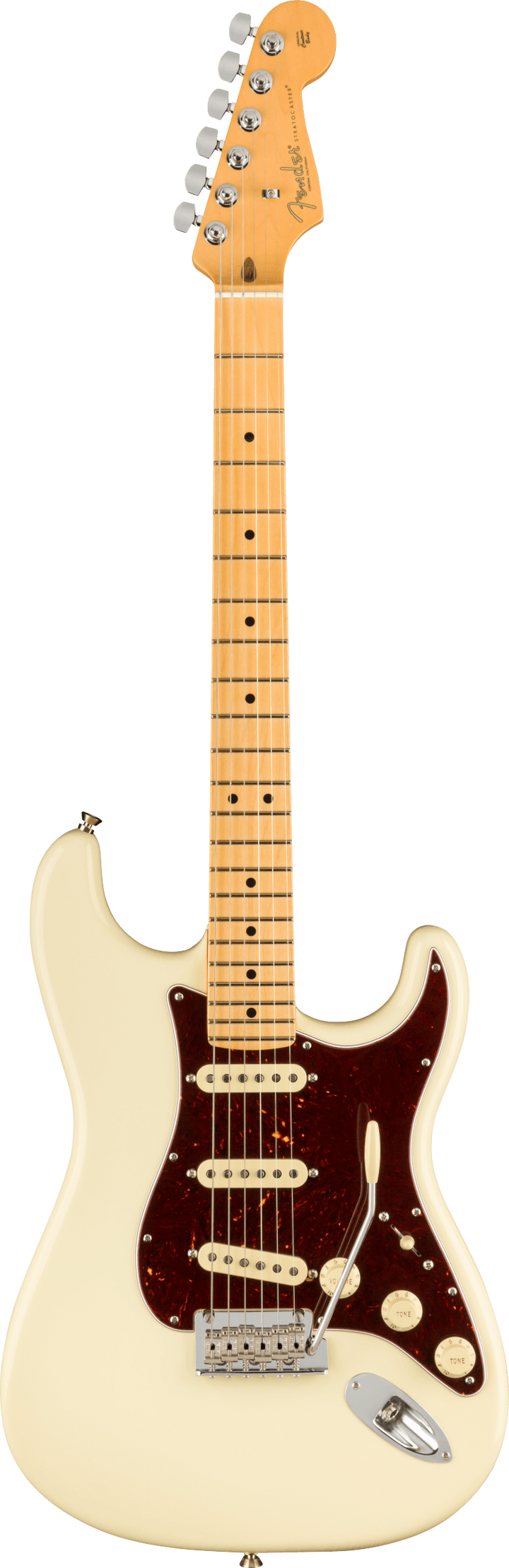 Fender American Professional II Stratocaster Electric Guitar - Olympic White