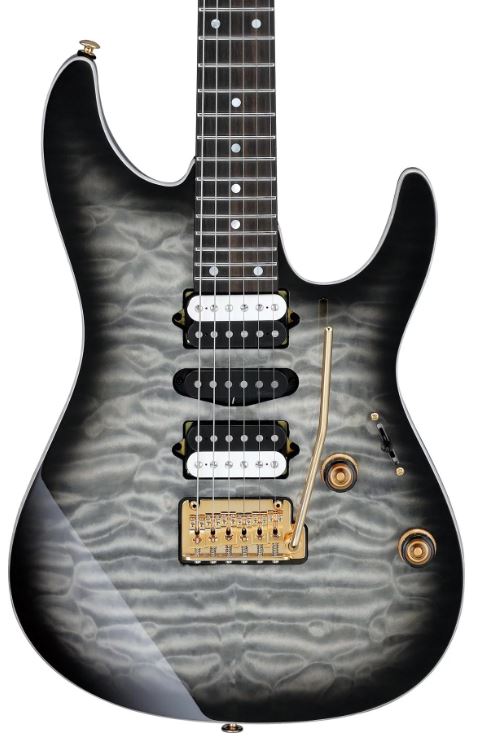 Ibanez AZ47P1QMBIB Electric Guitar - Black Ice Burst