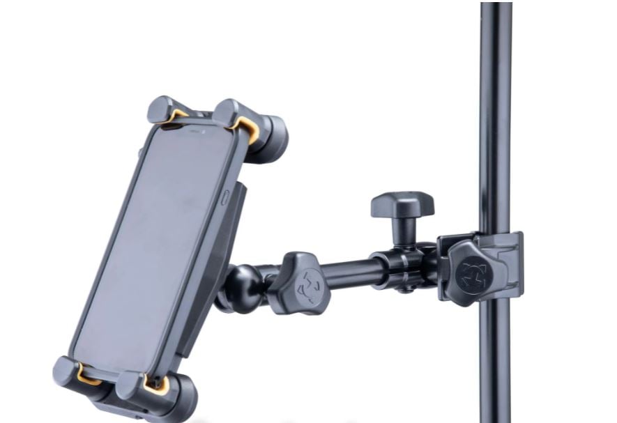 Hercules DG307B Adaptive Series 2-in-1 Smartphone and Tablet Holder 4