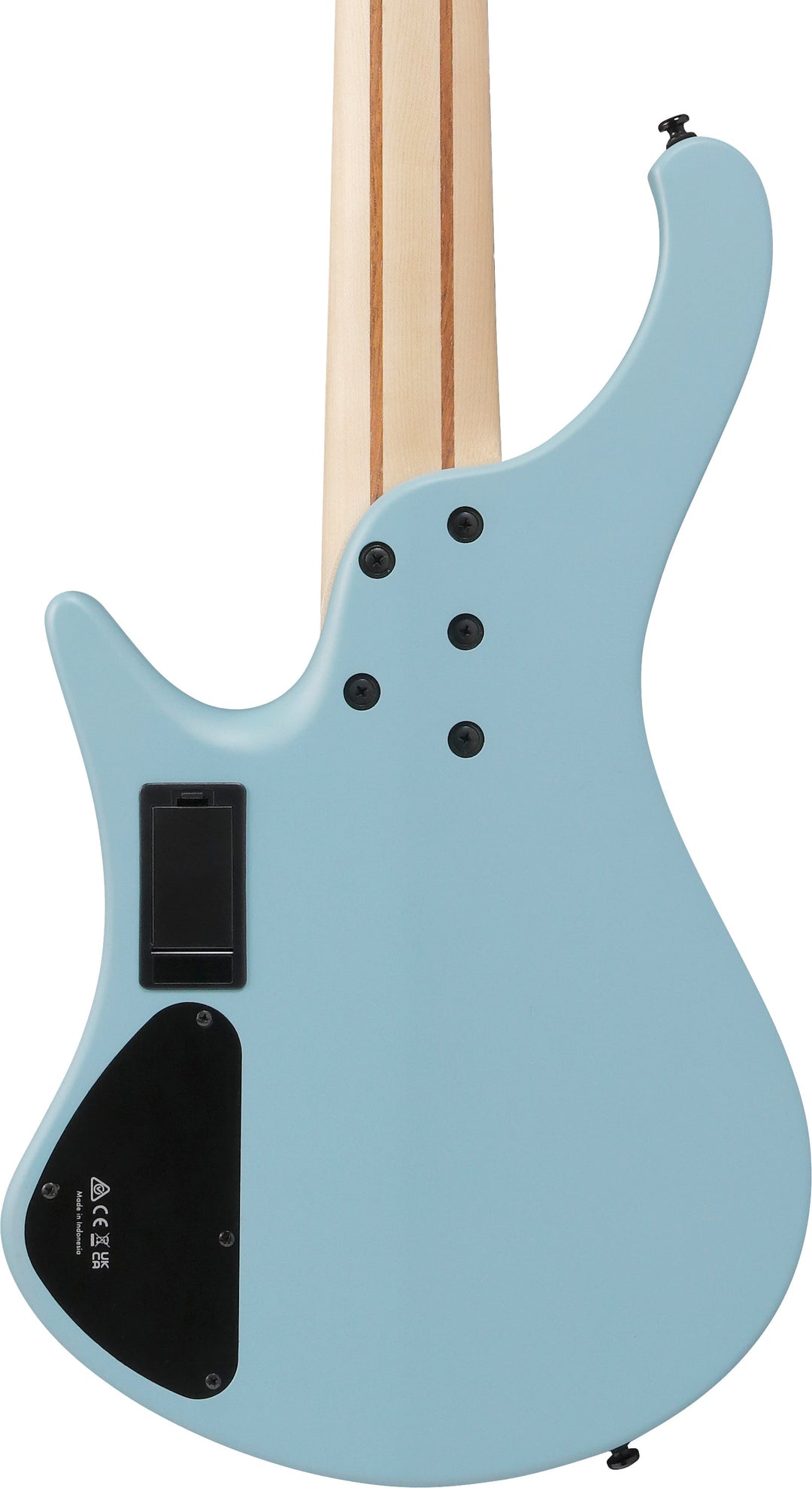 Ibanez EHB605 Ergonomic 5 String Headless Bass Guitar - Purist Blue Matte 4