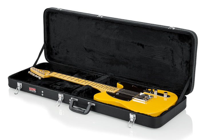 Gator GWE-ELEC Hardshell Electric Guitar Case - Black