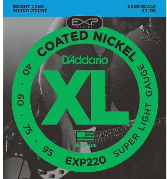 D'Addario EXP220 Bass Strings (.40-.95)