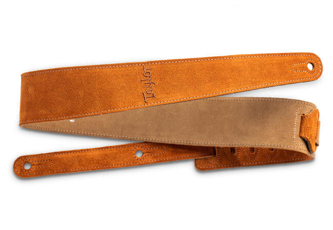 Taylor 4402-25 2.5-Inch Embroidered Suede Honey Strap