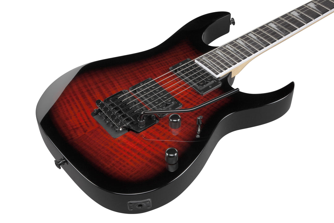 Ibanez GRG320FATRB GIO RG Electric Guitar - Transparent Red Burst