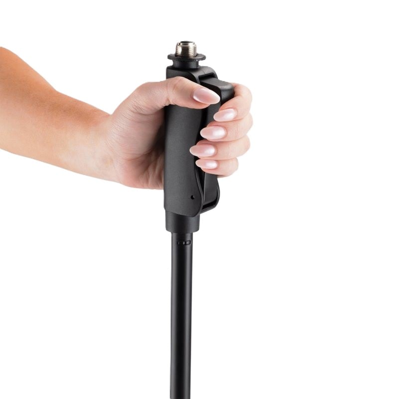 OnStage MS7540 One-Handed Tripod Microphone Stand - Black 4