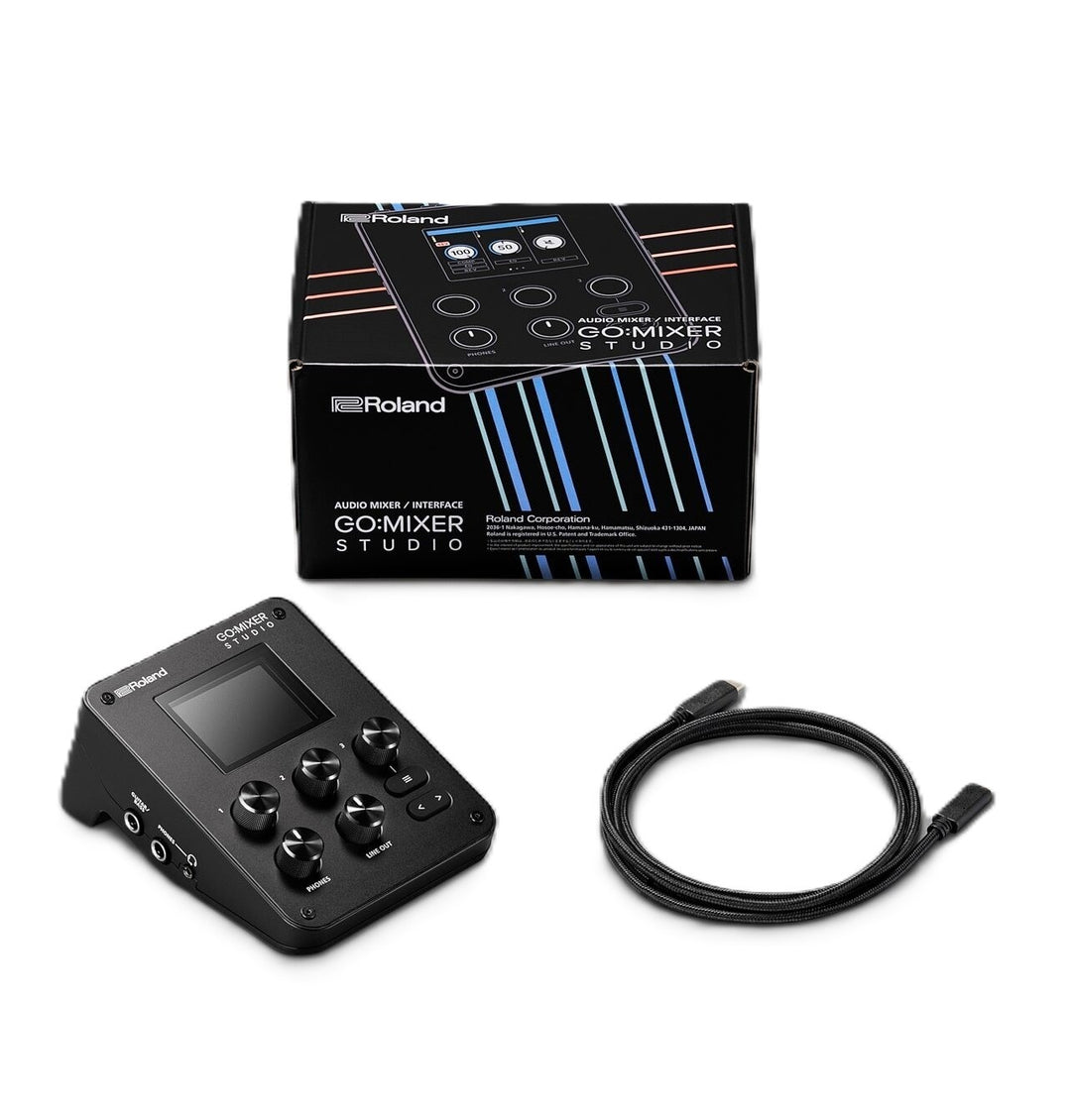 Roland GO:MIXER STUDIO Portable Audio Interface