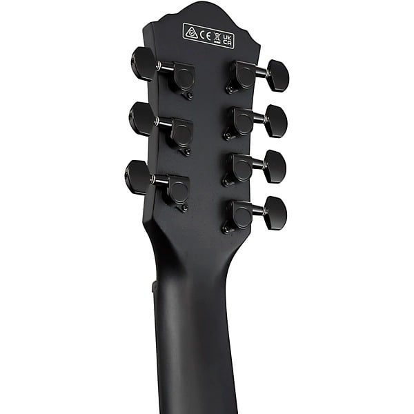 Ibanez AEG721 7-String Acoustic Electric Guitar - Black Out 2