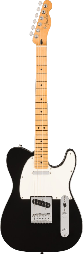 Fender Player II Telecaster Electric Guitar - Black With Maple Fingerboard