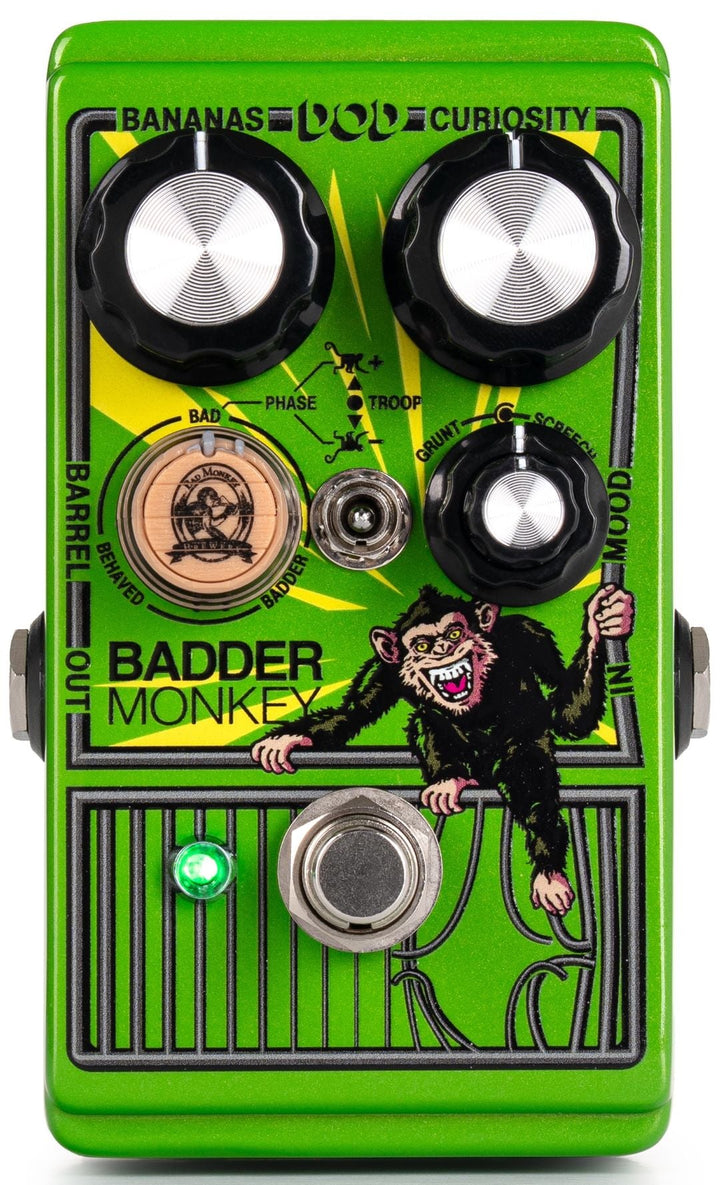 DOD Badder Monkey Multi Circuit Overdrive Pedal - With StagePlate