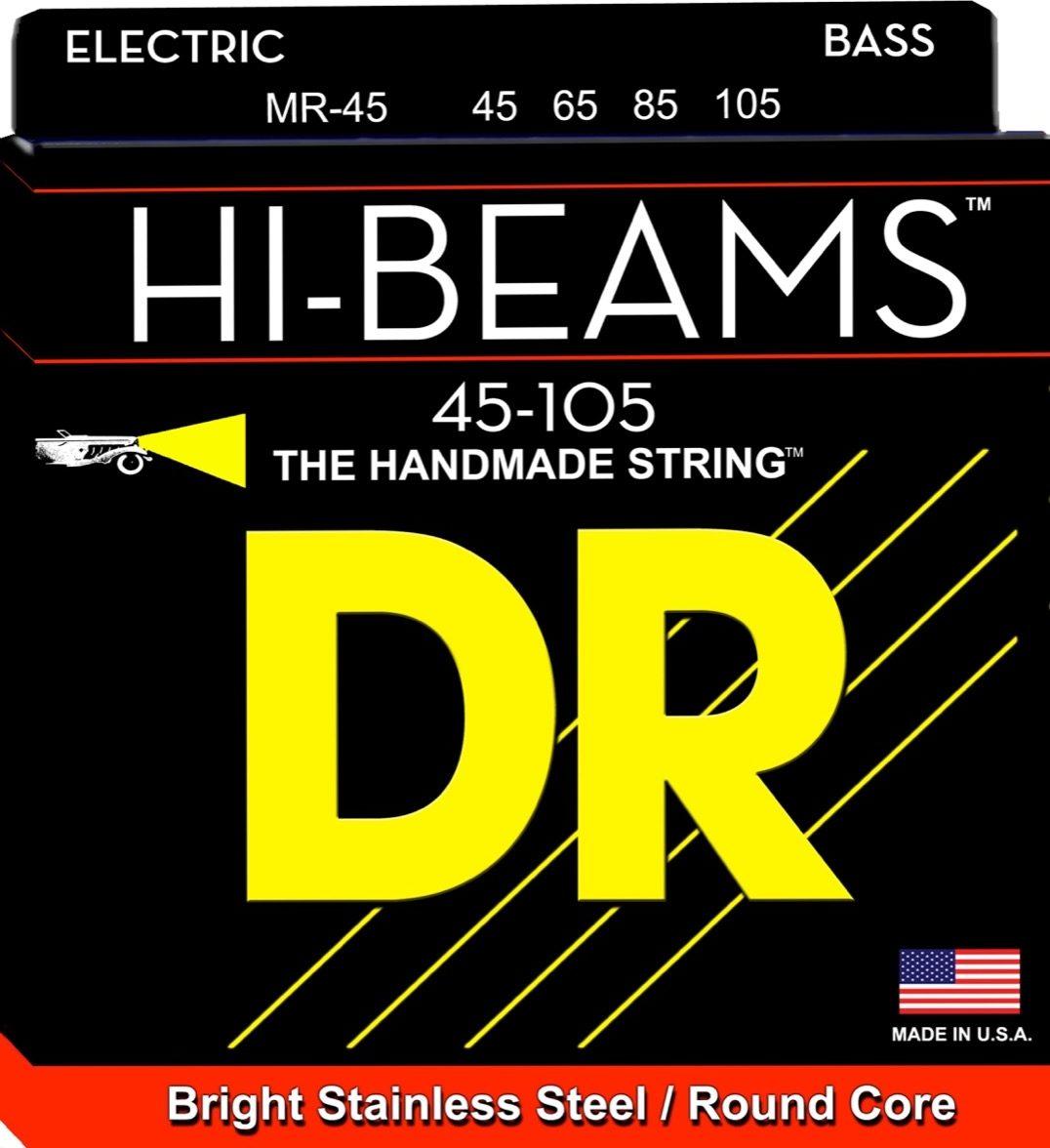 DR MR45 Hibeam Bass Guitar Strings 45-105