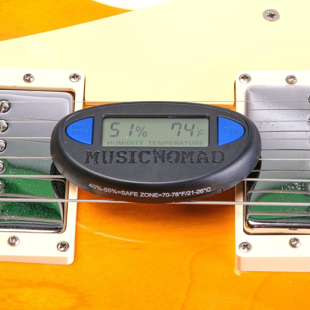 Music Nomad MN312 HONE Guitar Hygrometer Humidity & Temperature Monitor