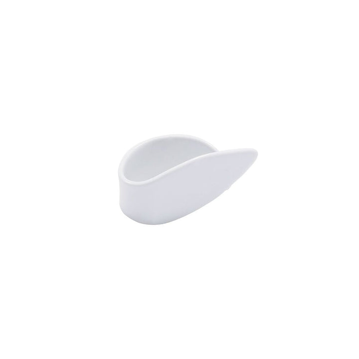 National NP7W-04 Medium Celluloid Thumb Picks - White (4 Pack) 3