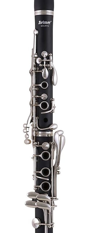Selmer SCL201N Bb Clarinet - Black With Nickel Plated Finish