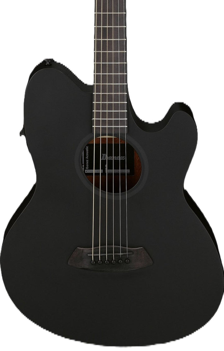 Ibanez TCY621BOT Acoustic Electric Guitar - Black Out