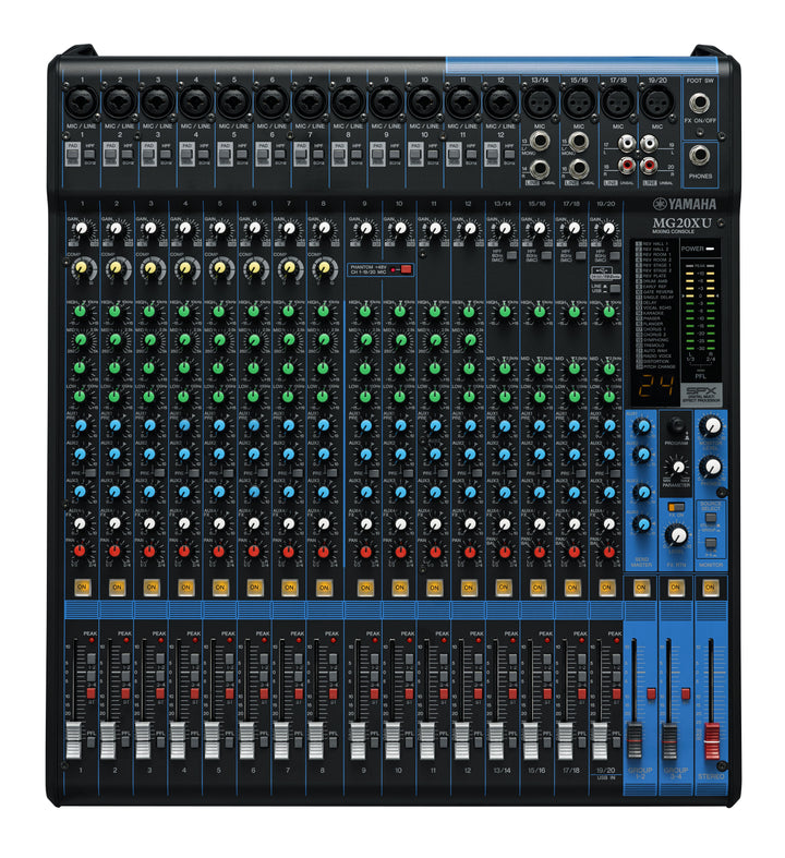 Yamaha MG20XU 20-Channel Mixer - With Effects and USB