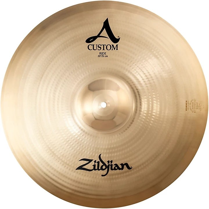 Zildjian A Custom 20\" Ride Cymbal - Brilliant Finish 3