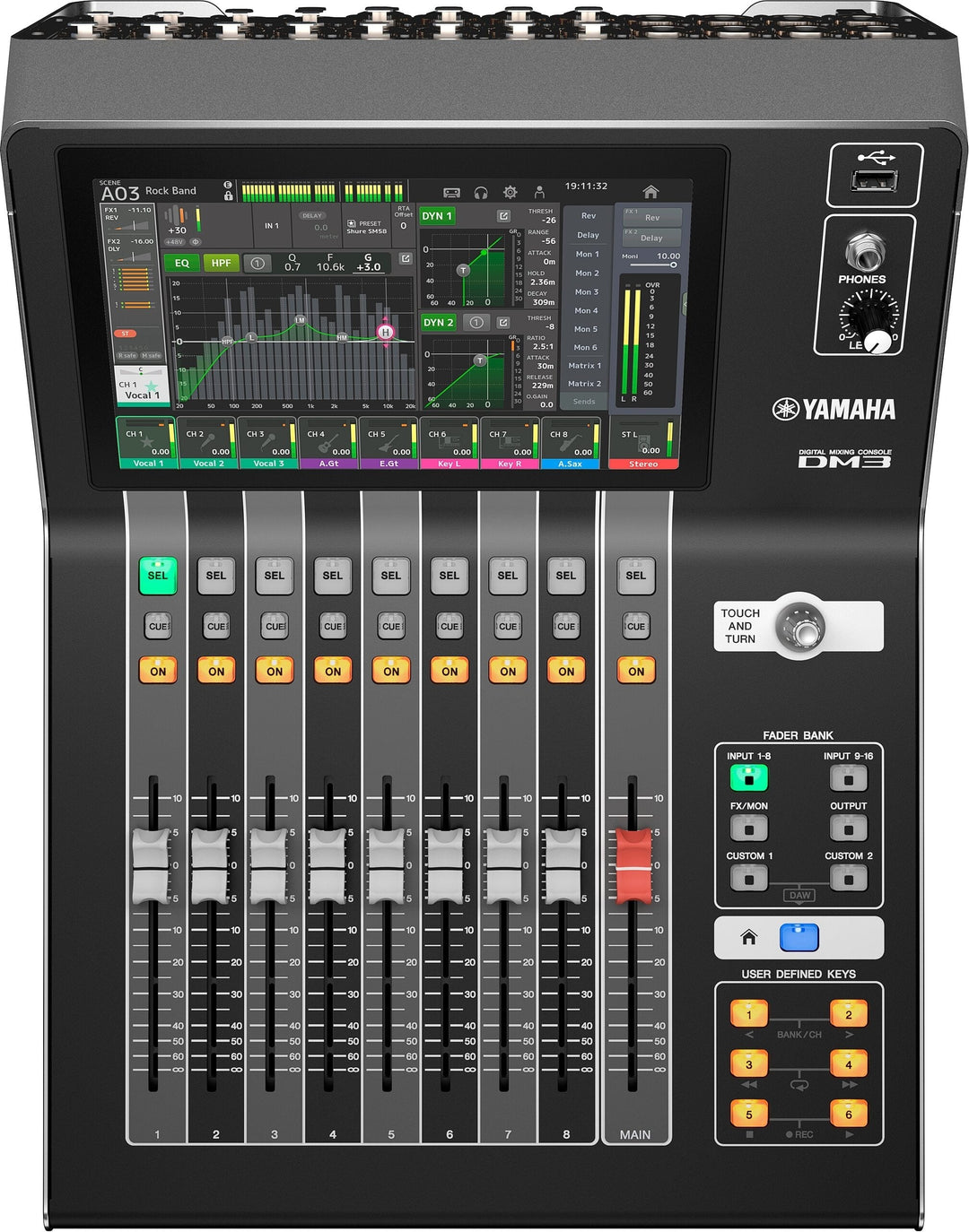 Yamaha DM3S 22-Channel Digital Mixer 4