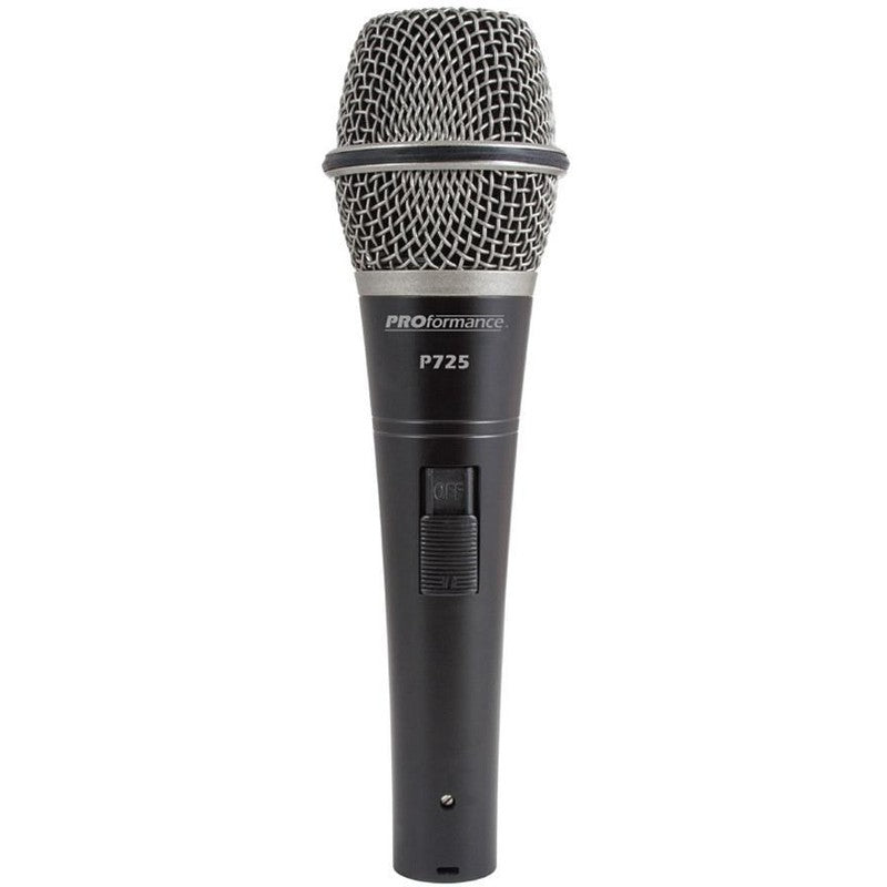 Proformance P725 Vocal Microphone with Clip and Bag