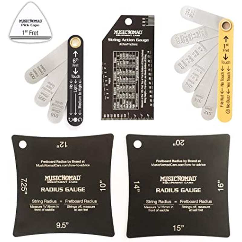 Music Nomad MN604 Precision Setup Gauge Set - 6 pc.