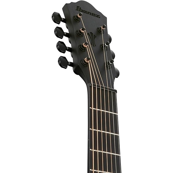 Ibanez AEG721 7-String Acoustic Electric Guitar - Black Out 3