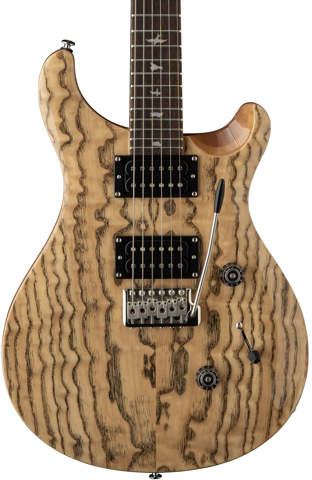 PRS 'Limited Edition' SE Custom 24 Burled Ash Electric Guitar - Natural