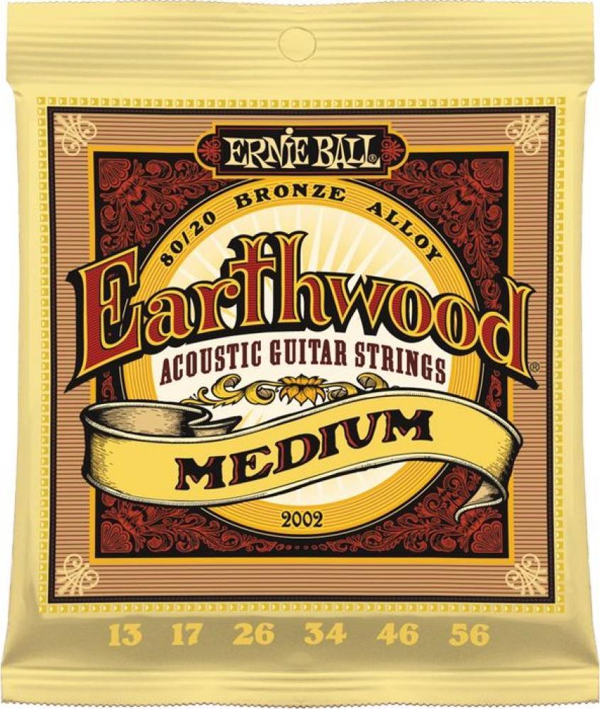 Ernie Ball 2002 80/20 Earthwood Extra Medium Bronze (13-56)