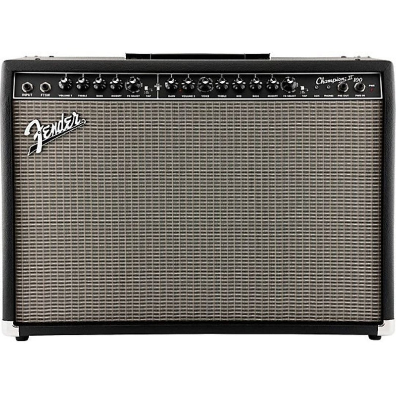 Fender Champion II 100 Combo Guitar Amplifier - Black
