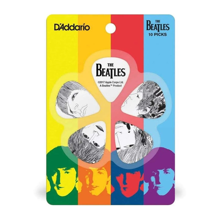 D'Addario The Beatles 'Revolver' .50mm Guitar Picks - Thin (10 Pack)