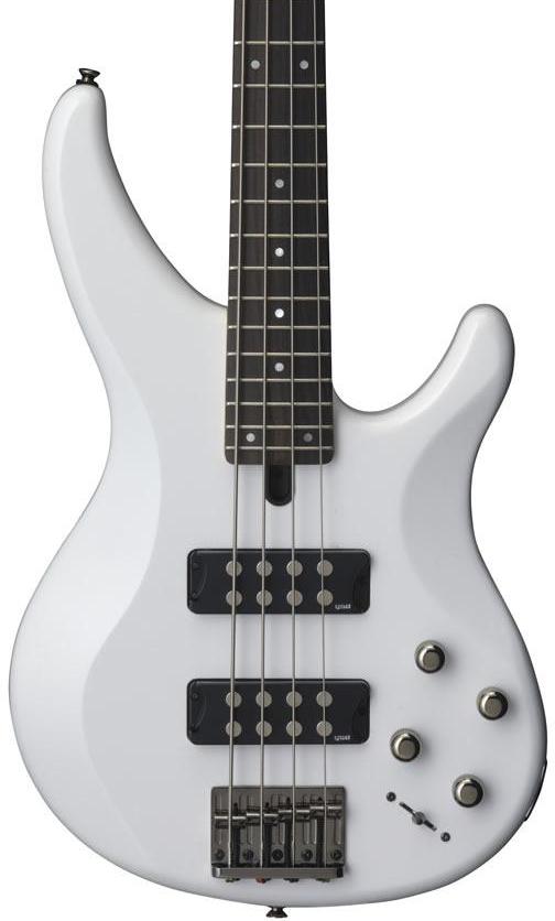 Yamaha TRBX304 4 String Bass Guitar - White