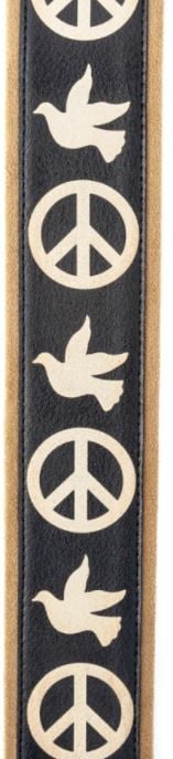 RightOn! Legend Peace & Doves Strap in Black